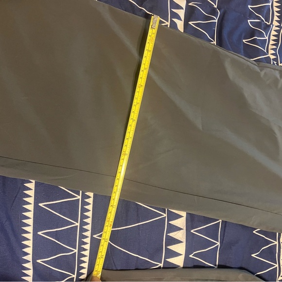 $88 Kyodan gray jumpsuit w/wide ankle length legs, tie waist, 4 way stretch.  XS - Picture 15 of 15